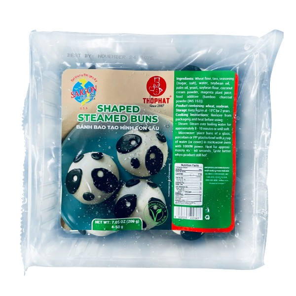  Bánh Bao Tạo Hình Con Gấu - Shaped Steamed Buns 