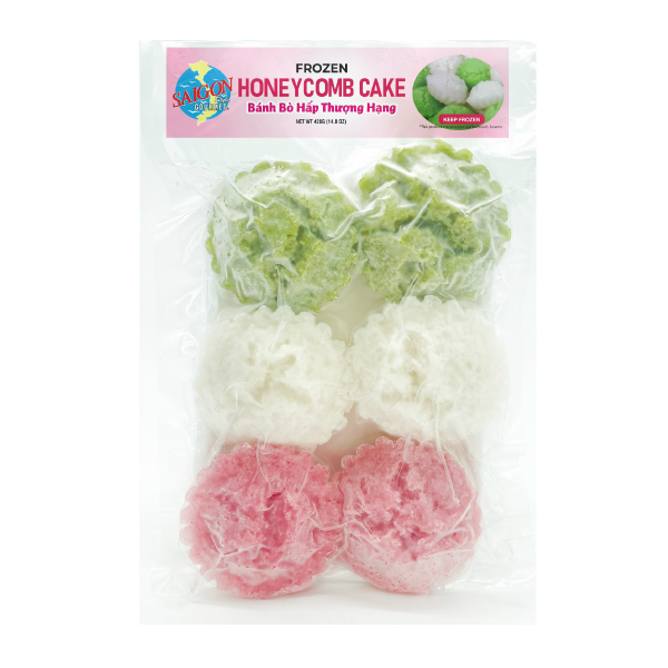  Bánh Bò Hấp Thượng Hạng - Honeycomb Cake 