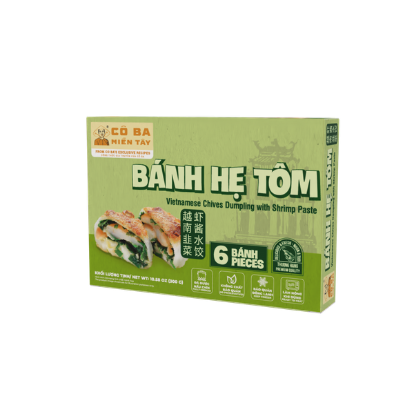  Bánh Hẹ Tôm - Vietnamese Chives Dumplings with Shrimp Paste 