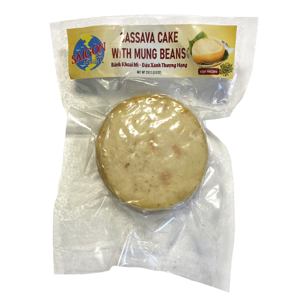  Bánh Khoai Mì Đậu Xanh Thượng Hạng - Cassava Cake with Mung Beans 