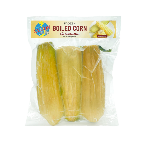  Bắp Nếp Dẻo Ngọt - Frozen Boiled Corn 