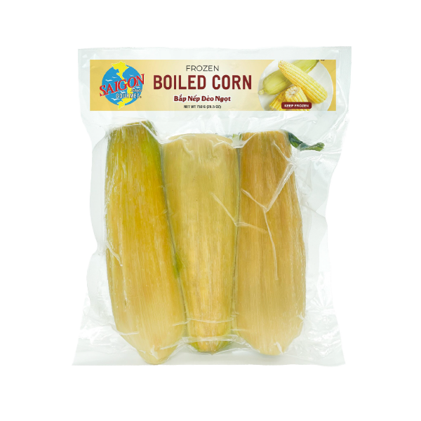  Bắp Nếp Dẻo Ngọt - Frozen Boiled Corn 