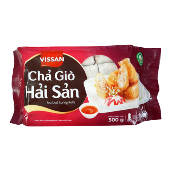  Chả Giò Hải Sản - Seafood Spring Rolls 