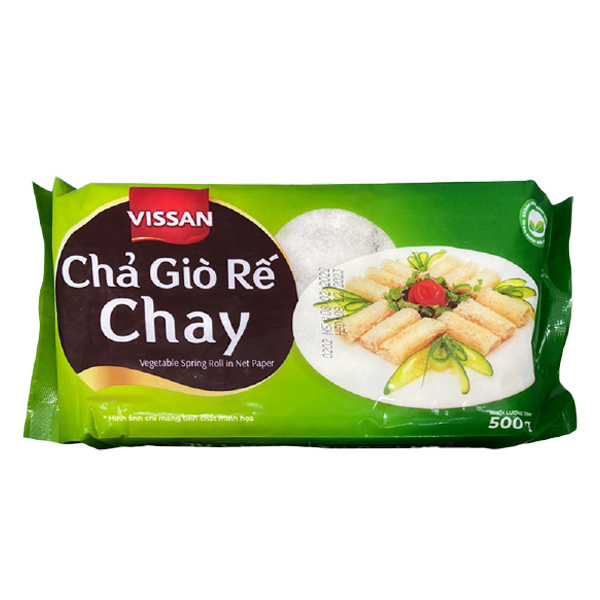  Chả Giò Rế Chay - Vegetable Spring Roll in Net Paper 