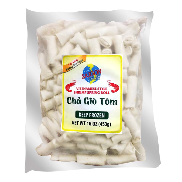  Chả Giò Tôm - Shrimp Spring Rolls 