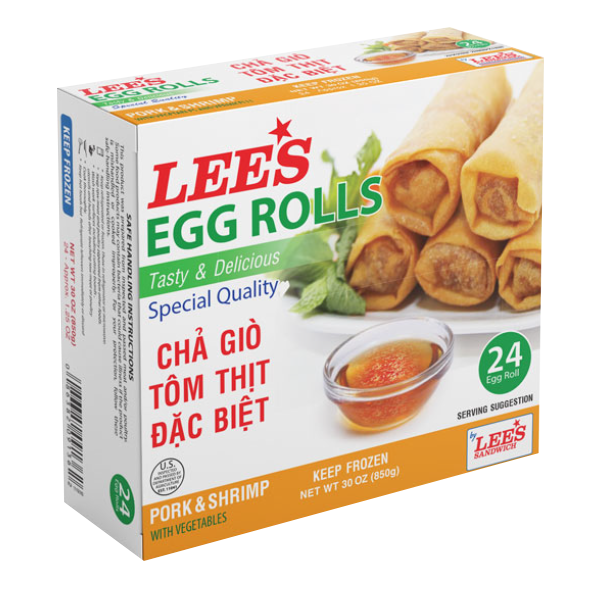  Chả Giò Tôm Thịt Đặc Biệt - Special Pork & Shrimp Spring Rolls 