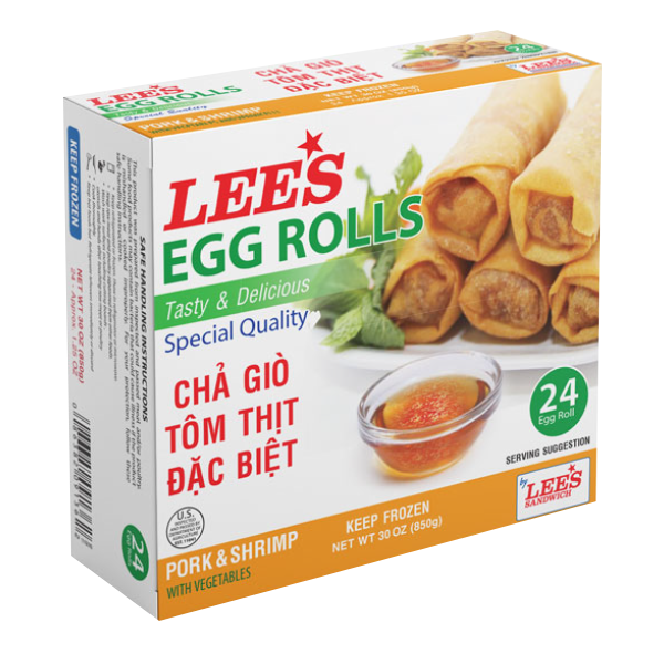  Chả Giò Tôm Thịt Đặc Biệt - Special Pork & Shrimp Spring Rolls 