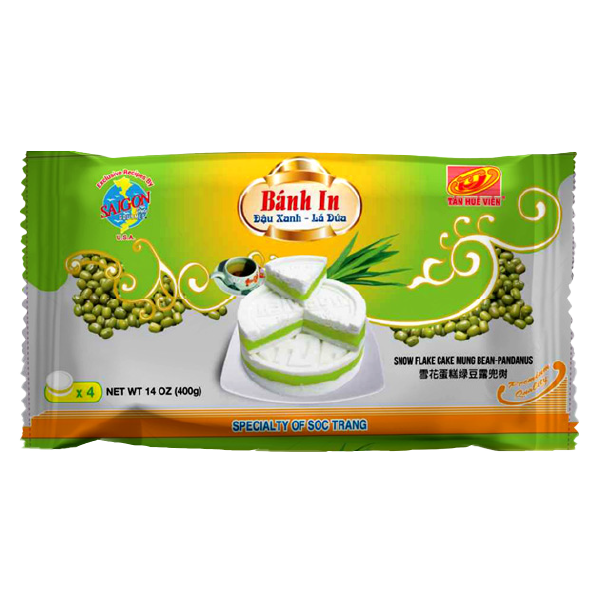  Bánh In Đậu Xanh Lá Dứa 