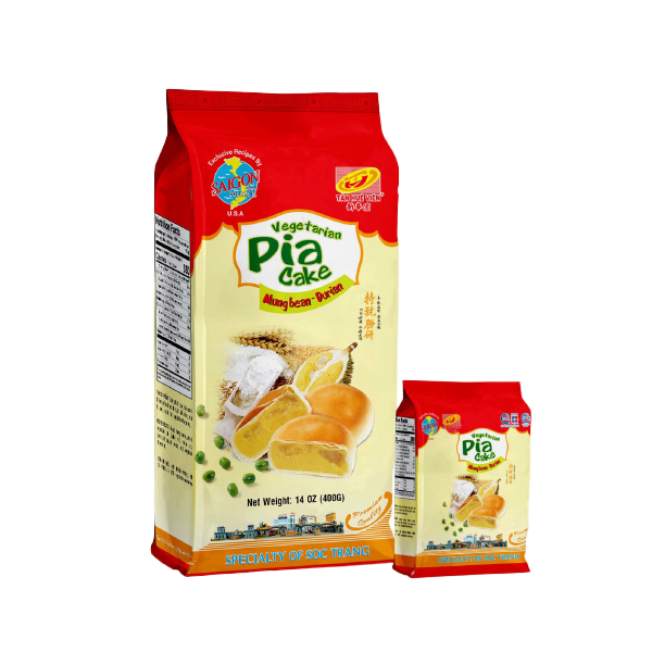  Bánh Pía Đậu Xanh Sầu Riêng Tân Huê Viên - Mung Bean Durian Pia Cake 