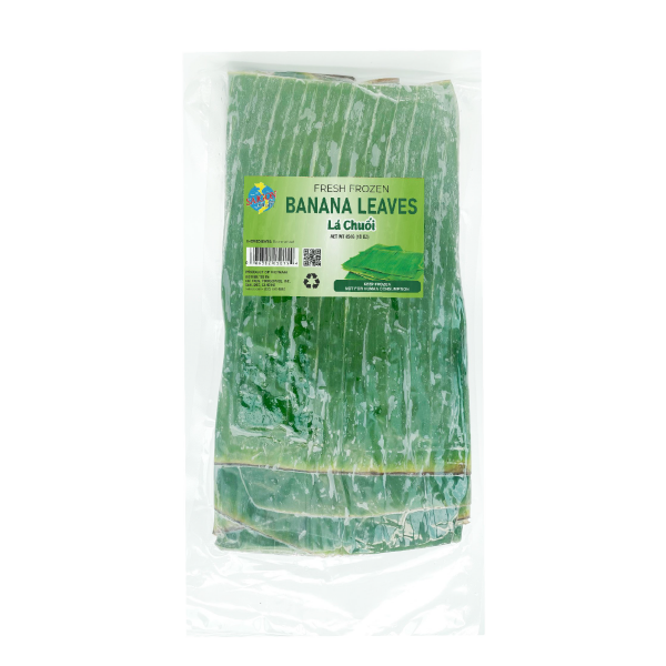  Lá Chuối - Fresh Frozen Banana Leaves 