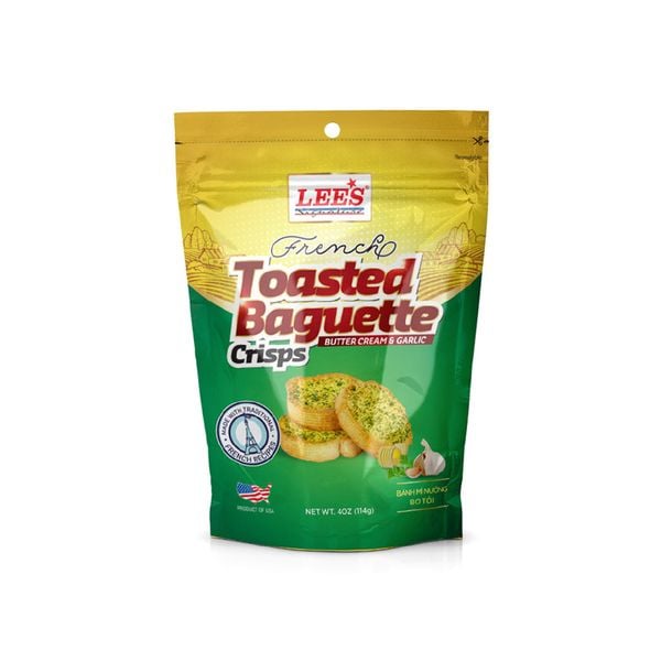  BÁNH MÌ NƯỚNG BƠ TỎI NHẬP KHẨU MỸ 