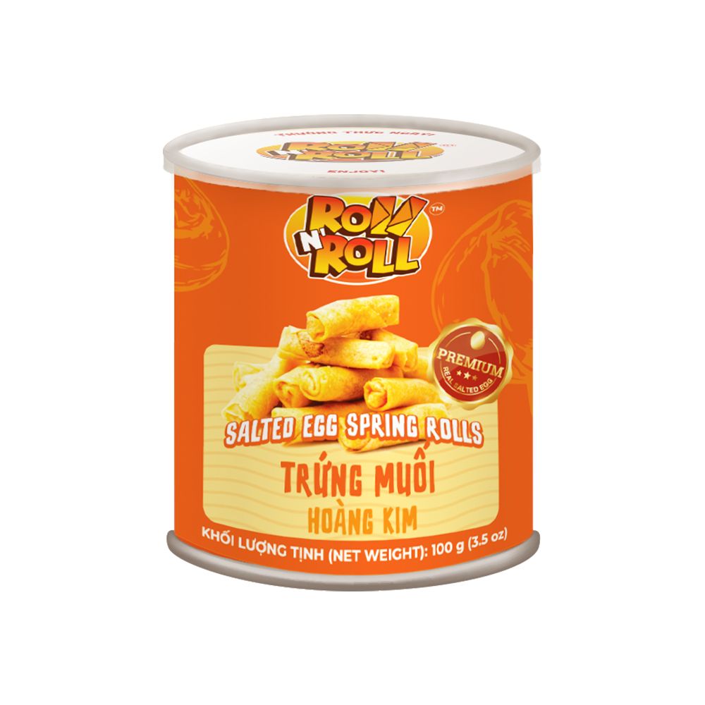  SNACK CHẢ GIÒ TRỨNG MUỐI HOÀNG KIM 100G 