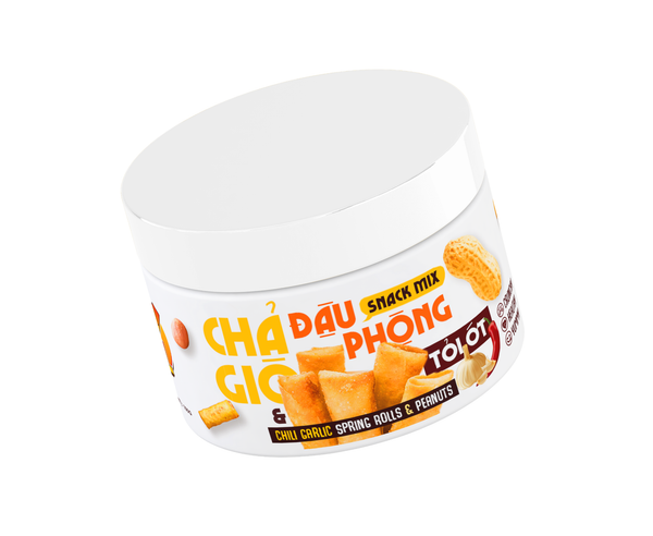  SNACK CHẢ GIÒ VÀ ĐẬU PHỘNG TỎI ỚT 