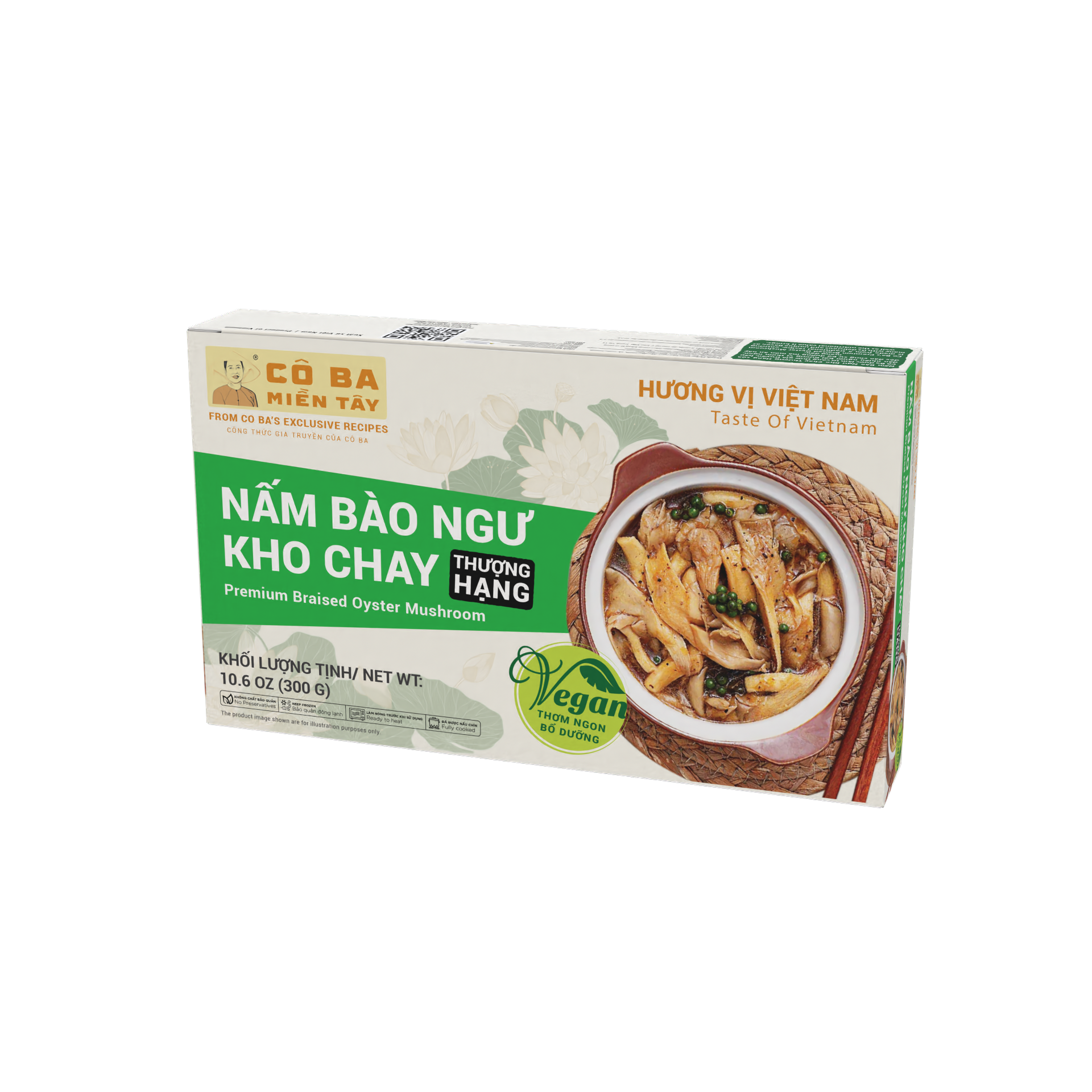  Nấm Bào Ngư Kho Chay Thượng Hạng - Premium Braised Oyster Mushroom 