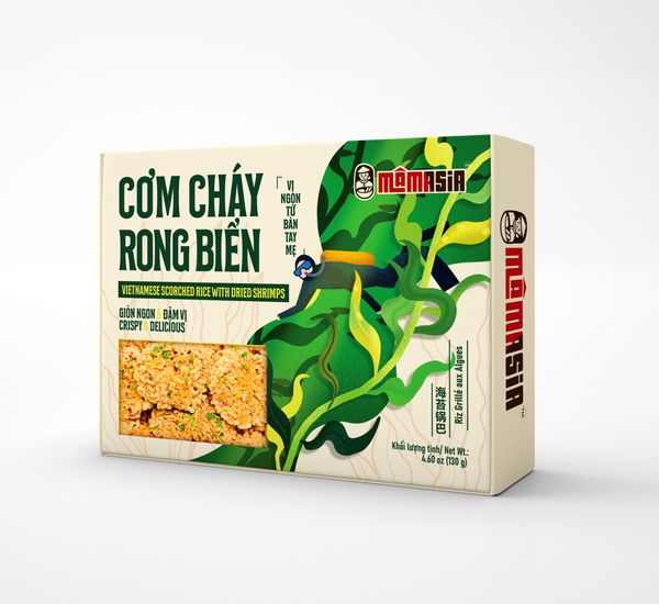  CƠM CHÁY RONG BIỂN GIÒN NGON ĐẬM VỊ 130G 