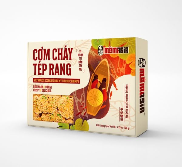  CƠM CHÁY TÉP RANG GIÒN NGON ĐẬM VỊ 130G 