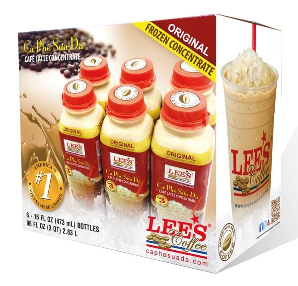  GIFT SET MUA 5 TẶNG 1 CÀ PHÊ SỮA ĐÁ NGUYÊN BẢN LEE'S COFFEE - GIFT SET BUY 5 GET 1 FREE LEE'S COFFEE ORIGINAL FROZEN CONCENTRATE COFFEE 