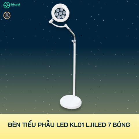 Đèn tiểu phẫu Led KL01L.IILED 7 bóng đèn