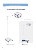 Đèn phẫu thuật di động 5 bóng kèm ắc quy dự phòng (KL05L.I stand (AC/DC))