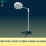 Đèn phẫu thuật di động 4 bóng Halogen KL04L.III