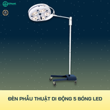 Đèn phẫu thuật di động 5 bóng Led KL05.III