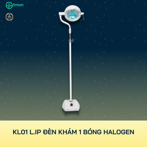 KL01L.IP đèn khám 1 bóng Halogen