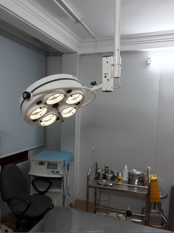Đèn phẫu thuật treo trần 1 nhánh 5 bóng Led KL05LI LED