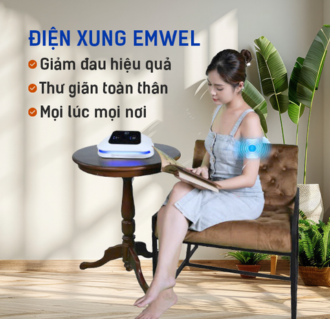 Máy điện xung trung tần Emwel – Giải pháp toàn diện cho sức khỏe và trị liệu