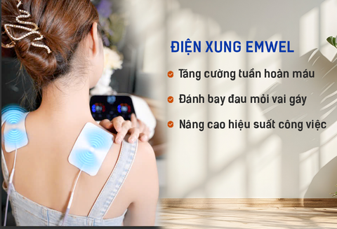 Máy điện xung trung tần Emwel – Giải pháp toàn diện cho sức khỏe và trị liệu