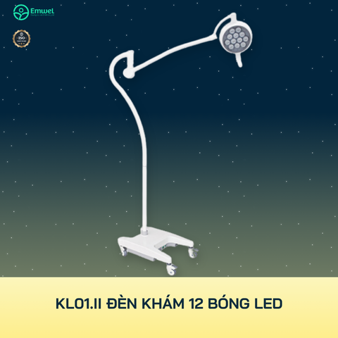 Đèn mổ di động  KL01L.II LED 12 bóng