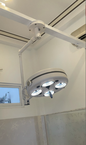 Đèn phẫu thuật treo trần 1 nhánh 4 bóng Led KL04LI LED