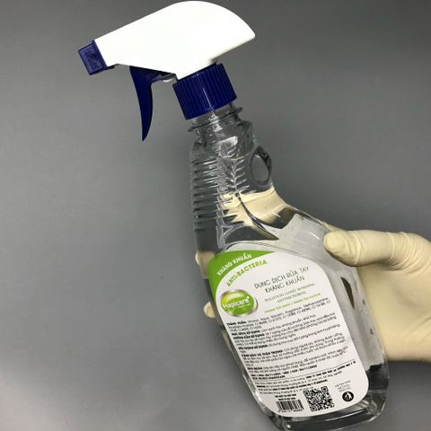 Dung Dịch Rửa Tay Kháng Khuẩn Hapicare Có Vòi Xịt Tiện Dụng 500ml