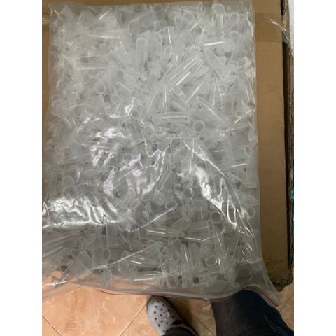 Combo 5000 cái Eppendorf ống ly tâm 1.5ml túi/500 cái, (10 túi)