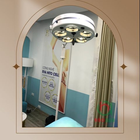 Đèn Mổ Đèn Phẫu Thuật 5 Bóng Led Di Động keling