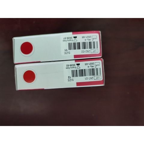Hộp 100 Lưỡi Dao Mổ Số 11, 12, 15, 20, 21 - Chính Hãng KIATO Ấn Độ
