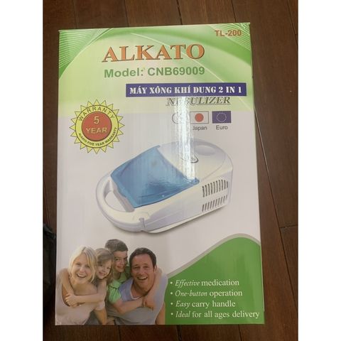 Máy Xông + Hút Mũi 2 Trong 1 ALKATO TL200