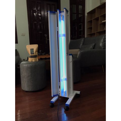 Bộ đèn cực tím di động cao cấp 2 bóng + Có hẹn giờ + Hàng mới nhất 2022