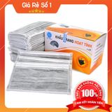 khẩu trang y tế kháng khuẩn 4 lớp lọc (Hộp 50 Cái)