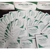 Hộp 100 Miếng Gạc Tẩm Cồn Sát Khuẩn, Bông Tẩm Cồn Y Tế Tiệt Trùng Sát Trùng, Cồn Khô Alcohol Pads TANAPHAR