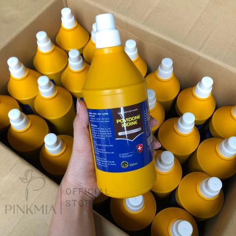 Dung dịch sát khuẩn Povidone Iodine 10% 500ml