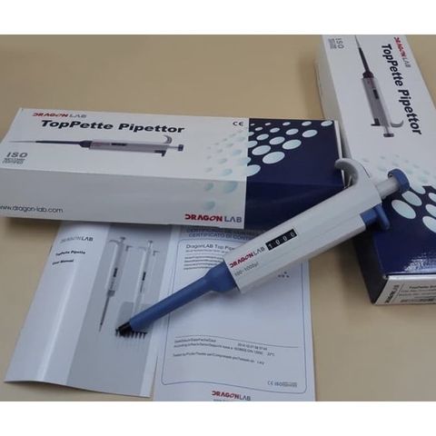 Pipette Tự Động - Dụng Cụ Hút Mẫu Đong Chuyển Chất Lỏng Micropipet Dragon LAB CÁC KÊNH