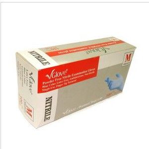 10 đôi Gang Tay Y Tế nhân tạo không bột Nitrile [ Vglove ]