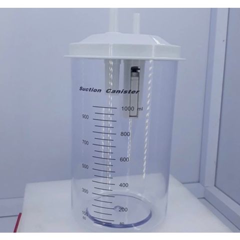 Bình Đựng Dịch 1000Ml Cho Máy Hút Dịch Yuwell 7Ea Các Loại Máy 1 Bình
