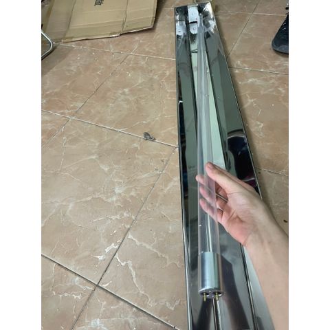 [Combo Bóng + Máng Inox] Bóng Đèn Diệt Khuẩn Bóng Đèn Khử Khuẩn Tia Cực Tím Thạch Anh UVC ( 120cm )
