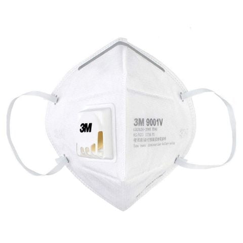 Khẩu trang kháng khuẩn 3M-9001V Combo 4 cái