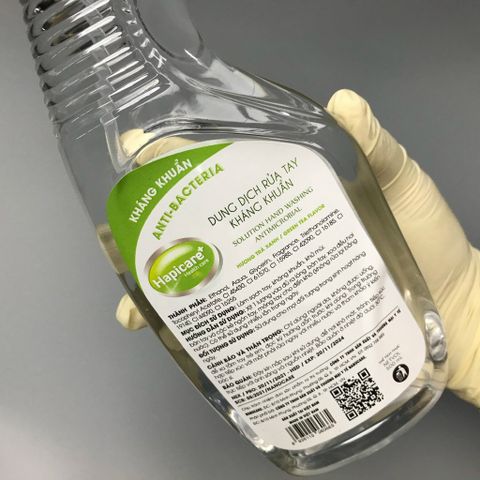 Dung Dịch Rửa Tay Kháng Khuẩn Hapicare Có Vòi Xịt Tiện Dụng 500ml