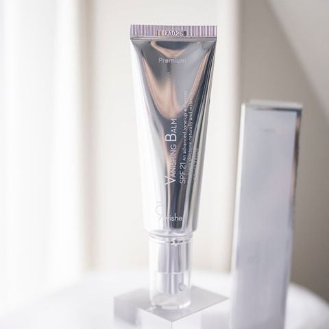 Kem dưỡng nâng tông chống nắng 9 Wishes Vanishing Balm Premium Tone-up Cream 50ml