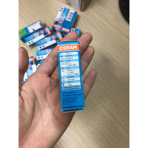 Bóng halogen Osram 64440S 12V 50W, GY6.35