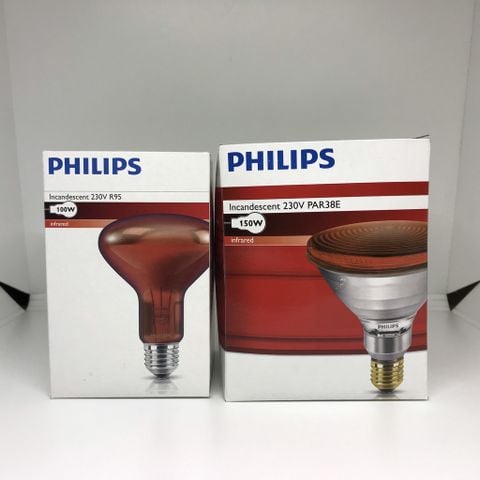 BÓNG HỒNG NGOẠI PHILIPS 150W 100W