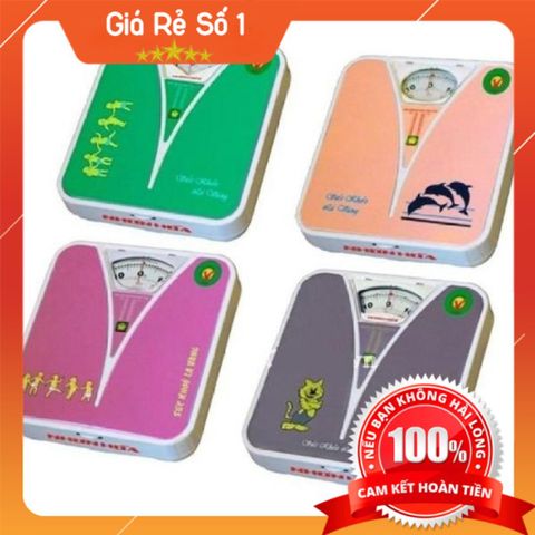 (Tbyt Hào Anh)Cân sức khỏe gia đình Nhơn Hòa 120Kg ( màu ngẫu nhiên) - Chính Hãng - Giá Rẻ Số 1